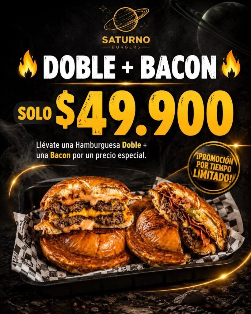 Promo Burger Saturno